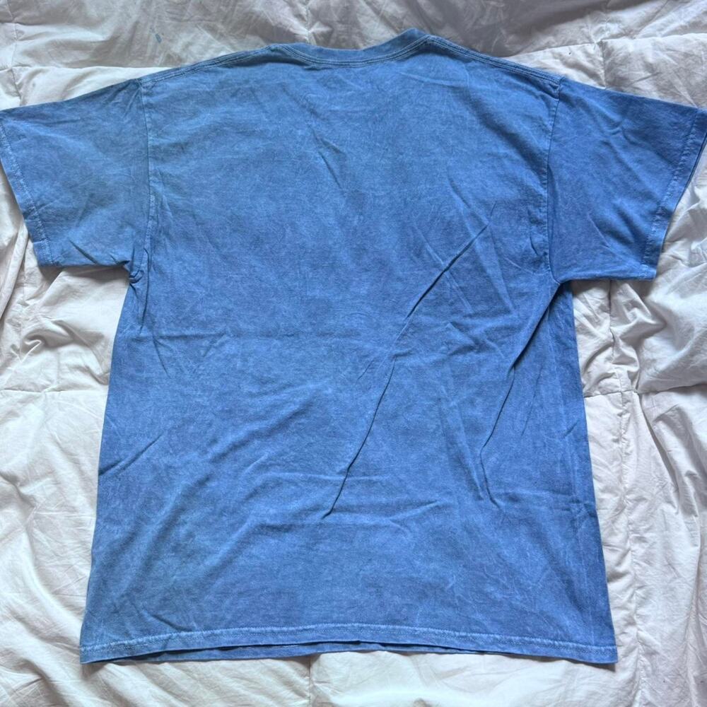 Nirvana smiley graphic band tee L casual cotton alt grunge short sleeve emo - Picture 8 of 8